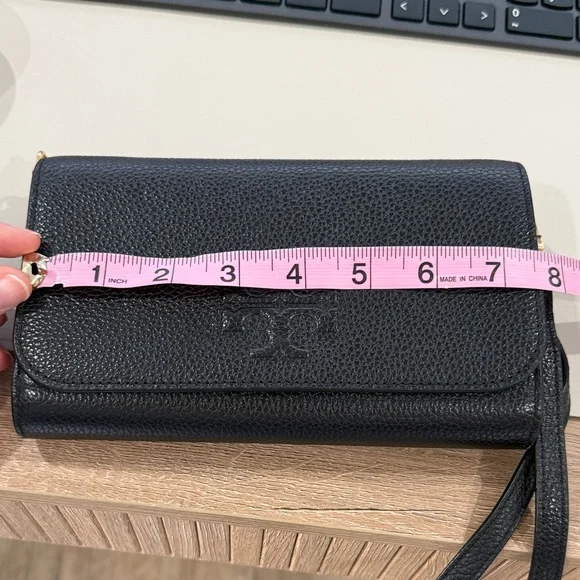 Tory Burch Thea Flat Wallet Crossbody - Picture 6 of 8